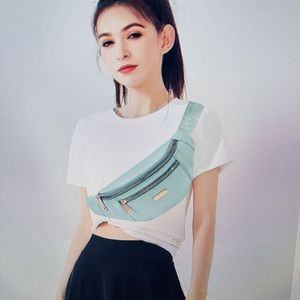 FANNY Pack,Waist Bag,CrossBody, Bumbag,Sling Bag Teal
